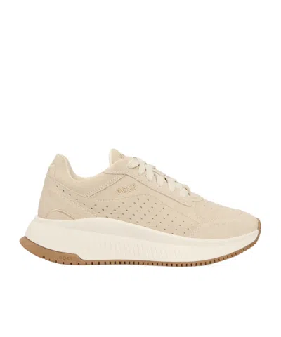 Hugo Boss Ttnm Evo Sneakers In Brown