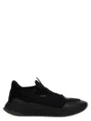 Hugo Boss Black Patch Sneakers In Black