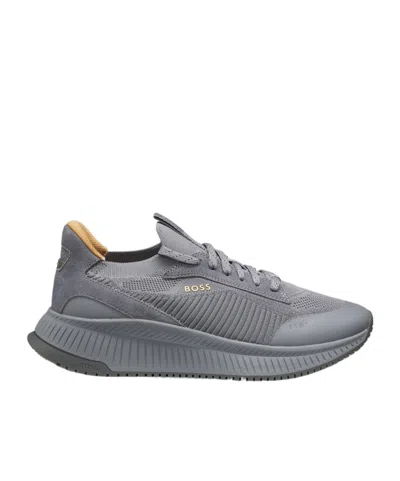 Hugo Boss Ttnm Evo Sneakers In Gray