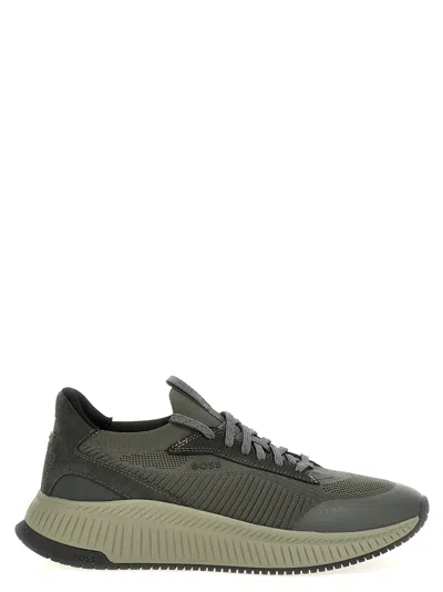 Hugo Boss "ttnm Evo" Sneaker In Green