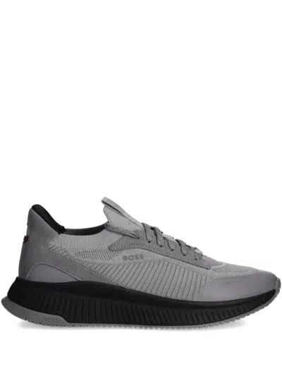 Hugo Boss Ttnm Evo Sneakers In Grey