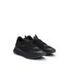 Hugo Boss Black Patch Sneakers In Black