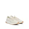 Hugo Boss Sock Trainers With Knitted Upper And Fishbone Sole In White