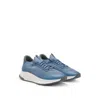 Hugo Boss Ttnm Evo Trainers With Knitted Uppers In Blue