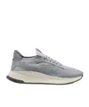 Hugo Boss Ttnm Evo Trainers With Knitted Uppers In Gray