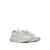Hugo Boss Ttnm Evo Trainers With Knitted Uppers In Grey