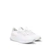 Hugo Boss Ttnm Evo Runn Logo-embroidered Sneakers In White