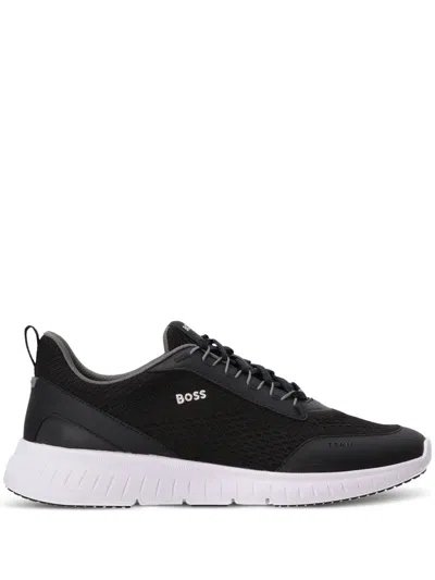 Hugo Boss Ttnm Light Sneakers In Black