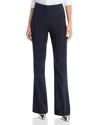 Hugo Boss Boss Tuleah Wool Flare Pants In Black