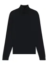Hugo Boss Turtleneck Cashmere Sweater In Black