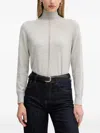Hugo Boss Turtleneck Sweater In Gold