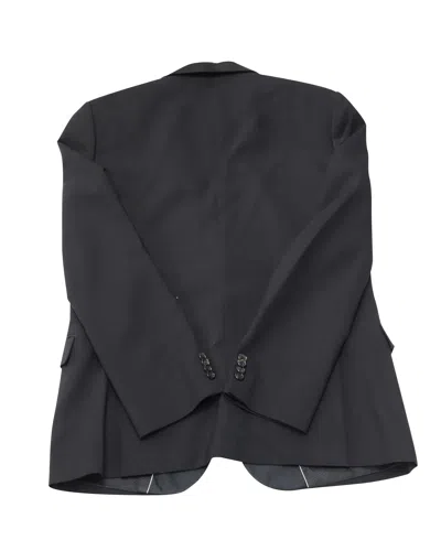 Hugo Boss Tuxedo Jacket In Black Virgin Wool