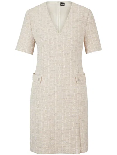 HUGO BOSS TWEED MINI DRESS