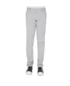 Hugo Boss Twill Casual Pants In Gray