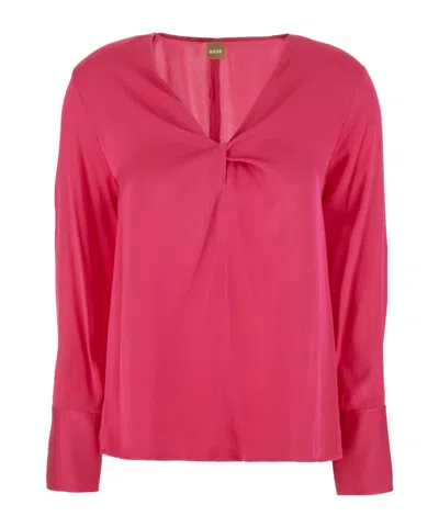 HUGO BOSS BOSS HUGO BOSS V-NECK BLOUSE