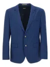 Hugo Boss Arti Stretch Wool Extra Slim Fit Suit Jacket In Blue