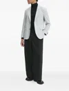 Hugo Boss Two-button Single-breasted Blazer In Gray