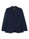 Hugo Boss Two-button Wool Suit In Blue