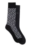 Hugo Boss Two-pack Of Regular-length Socks In Black