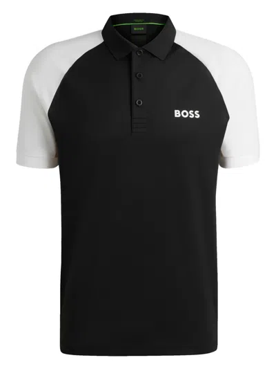 HUGO BOSS TWO-TONE POLO SHIRT
