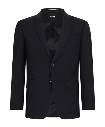 Hugo Boss Two-button Blazer In Transparent