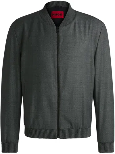 Hugo Boss Ukashi Jacket In Grey