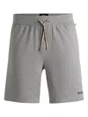 Hugo Boss Unique Pyjama Shorts In Gray