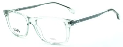 Hugo Boss Unisex 51 Mm Blue Crystal Eyeglasses In Green