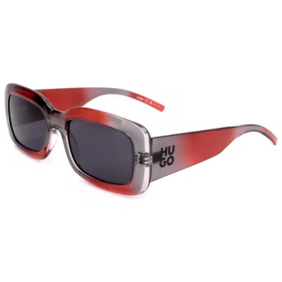 Hugo Boss Unisex 56 Mm Grey Sunglasses In Black