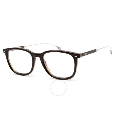 Hugo Boss Unisex Brown Rectangular Eyeglass Frames Boss1359/bb0wgw0052