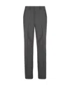 Hugo Boss Unpleated Casual Pants In Black