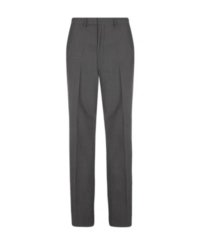 Hugo Boss Unpleated Casual Pants In Black