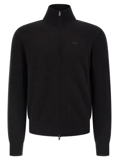 Hugo Boss Upalano Cardigan In Black