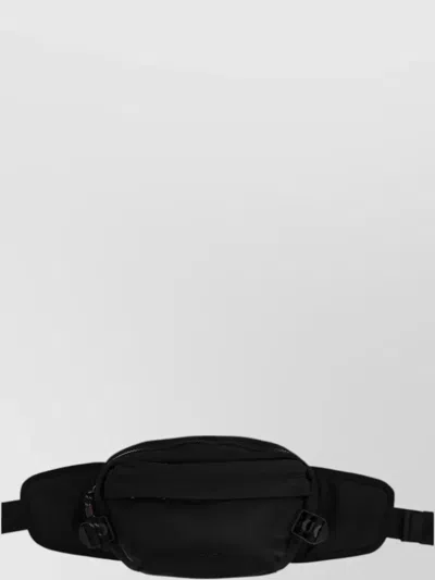 Hugo Boss Hugo Belt Bag In Recycled-content Poly Fabric In Black