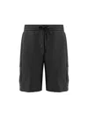Hugo Boss Urbanex-cargo Light Weight Shorts In Gray