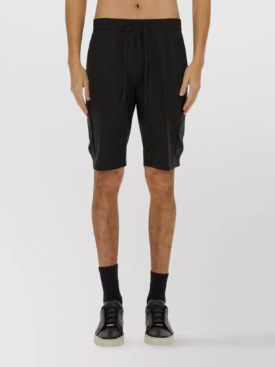 HUGO BOSS "URBANEX" CARGO SHORTS ELASTIC WAISTBAND