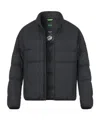 Hugo Boss Urbanex Puffer Zip-fastening Jacket In Black