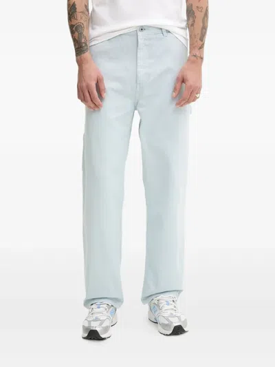 Hugo Boss Utility-pocket Jeans In Blue