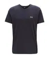 Hugo Boss V-collar T-shirt In Black