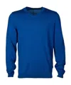 Hugo Boss V-collar T-shirt In Blue