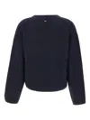 Hugo Boss V-neck Sweater In Blue
