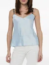 Hugo Boss V-neck Top In Blue