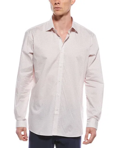 Hugo Boss Valerio Modern Fit Dress Shirt In Pink