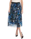 Hugo Boss Vapliso Maxi Skirt In Multi