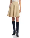 Hugo Boss Boss Velaurena A-line Skirt In Medium Beige