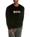 HUGO BOSS HUGO BOSS VELOUR SWEATSHIRT