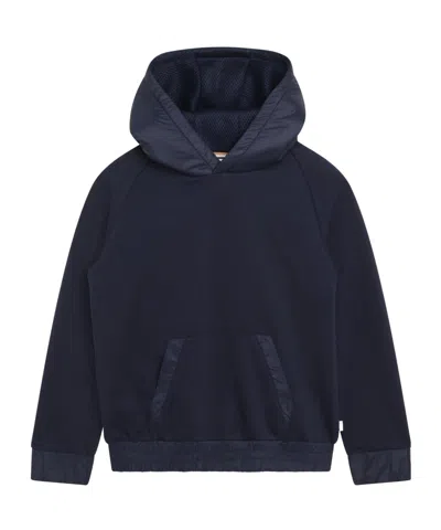 Hugo Boss Versatile Longsleeve Coat In Blue