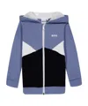 Hugo Boss Versatile Zipup Jacket In Blue
