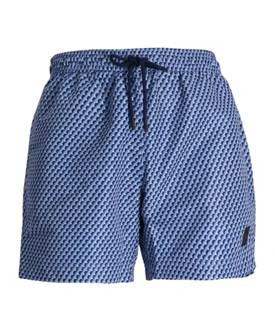 Hugo Boss Vibe Swim Shorts In Blue