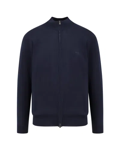 HUGO BOSS VIRGIN WOOL CARDIGAN
